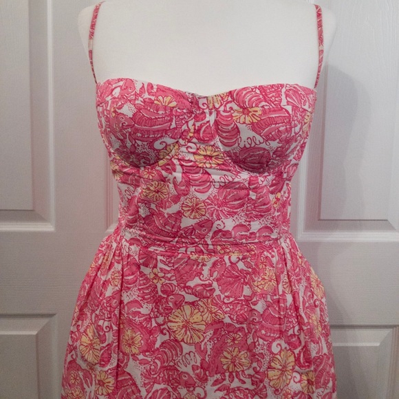 Lily Pulitzer chum bucket Georgie dress w pockets - Picture 4 of 8